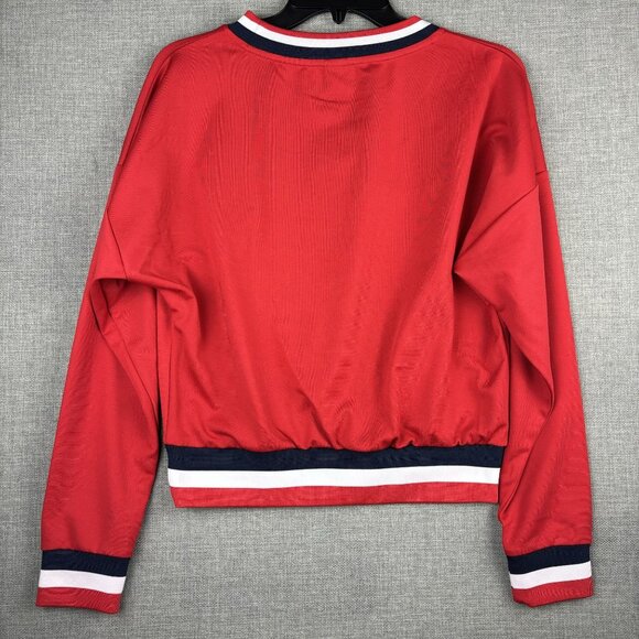 Kitty Kat Red Superstar Womens Sweatshirt Size Medium Cotton & Polyester. - Picture 2 of 12